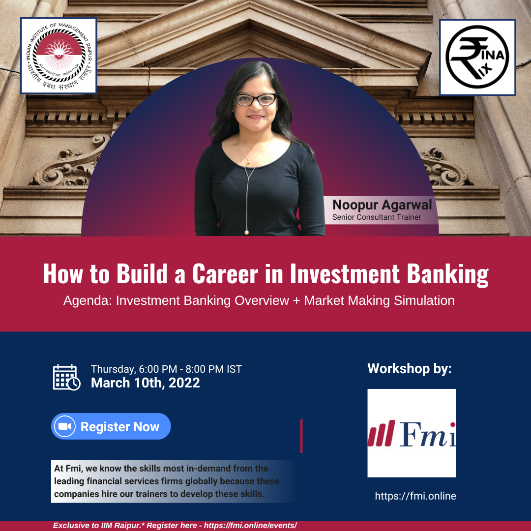 How to Build a Career in Investment Banking