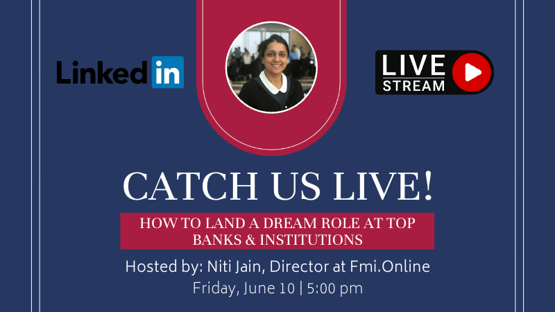 How to land a role at top banks & institutions