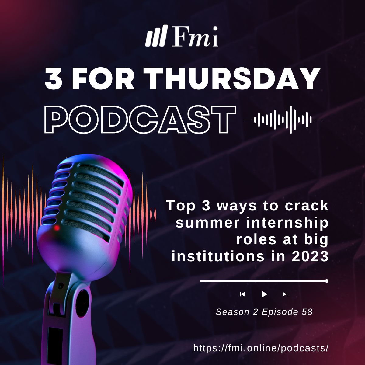 Top 3 ways to crack summer internship roles at big institutions in 2023 | Fmi Online